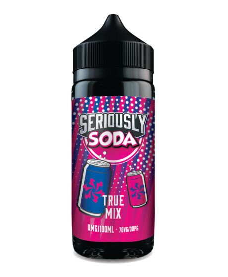 True Mix 100ml Shortfill E-Liquid by Seriously Soda - Shop Vapour