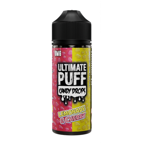 Ultimate Puff Candy Drops - Lemonade & Cherry 100ml Shortfill E Liquid