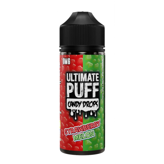 Ultimate Puff Candy Drops - Strawberry Melon 100ml Shortfill E Liquid