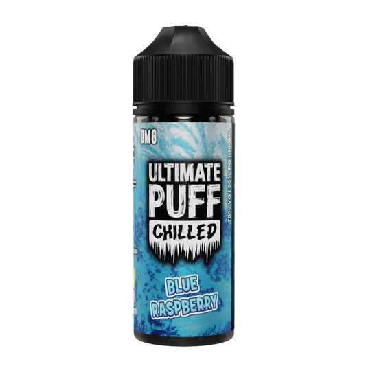 Ultimate Puff Chilled - Blue Raspberry 100ml Shortfill E Liquid