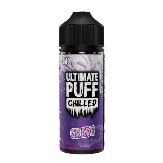 Ultimate Puff Chilled - Grape 100ml Shortfill E Liquid