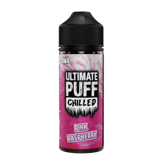 Ultimate Puff Chilled - Pink Rasberry 100ml Shortfill E Liquid