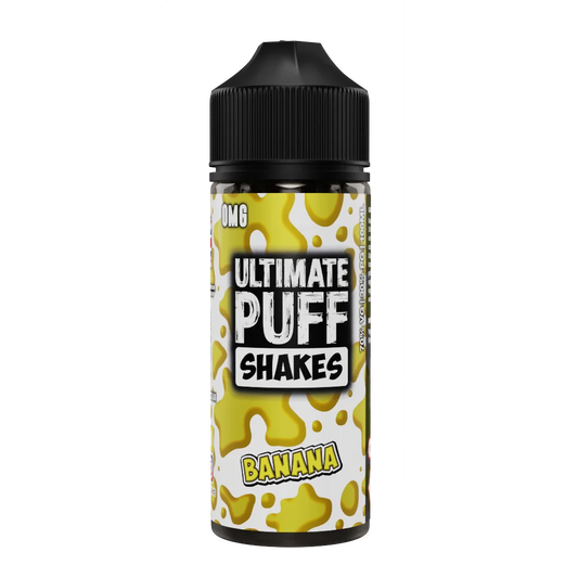 Ultimate Puff Shakes - Banana 100ml Shortfill E-Liquid