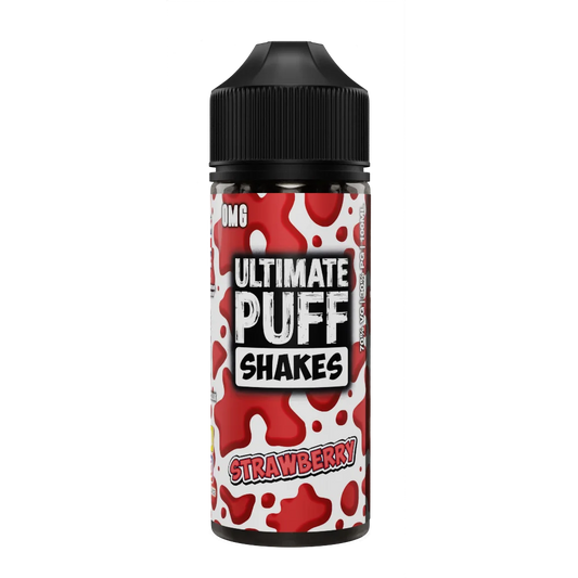 Ultimate Puff Shakes - Strawberry 100ml Shortfill E-Liquid