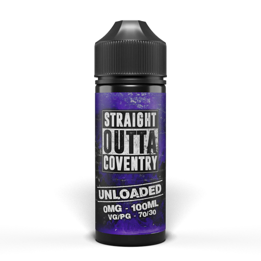 Unloaded 100ml Shortfill E-Liquid by Straight outta Coventry - Shop Vapour