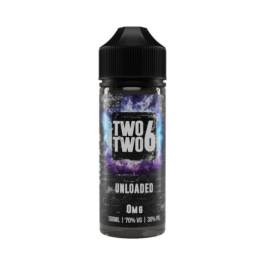 Unloaded 100ml Shortfill E-Liquid by Two Two 6 - Shop Vapour