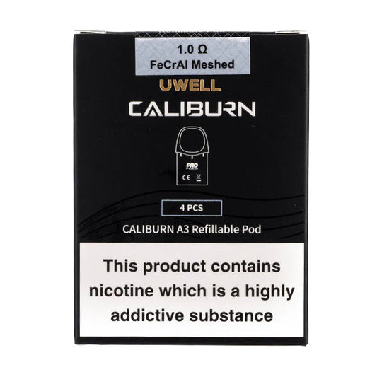 Uwell Caliburn A3 Replacement Pods - Shop Vapour