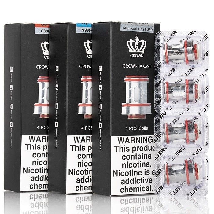 Uwell Crown 4 Replacement Coils - Shop Vapour