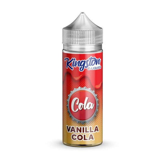 Vanilla Cola 100ml Shortfill E-Liquid by Kingston Cola - Shop Vapour