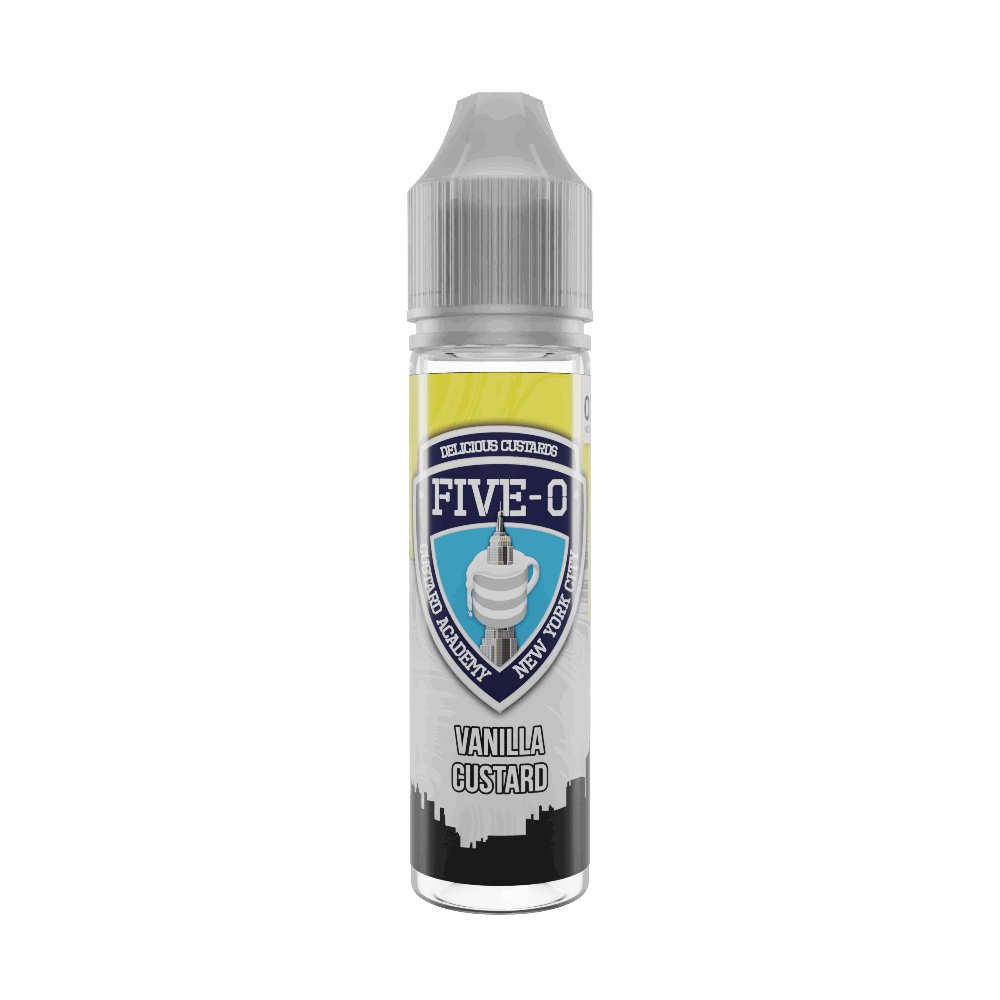 Vanilla Custard 50ml Shortfill E-Liquid by Five-O - Shop Vapour