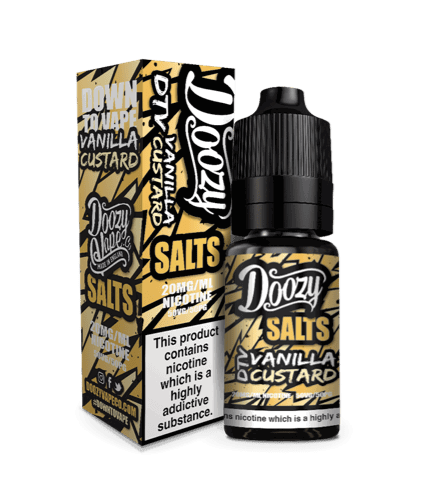 Vanilla Custard Nic Salt E-Liquid by Doozy Salts - Shop Vapour