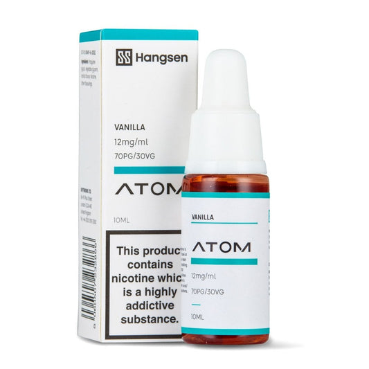 Vanilla Nic Salt E-Liquid by Hangsen Atom - Shop Vapour