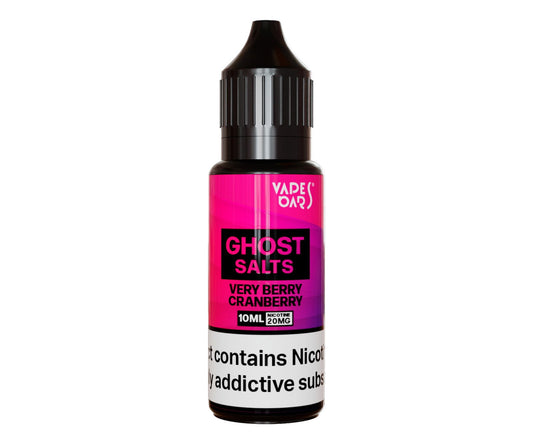 Very Berry Cranberry Ice Nic Salt E-Liquid by Vapes Bars Ghost Salts - Shop Vapour