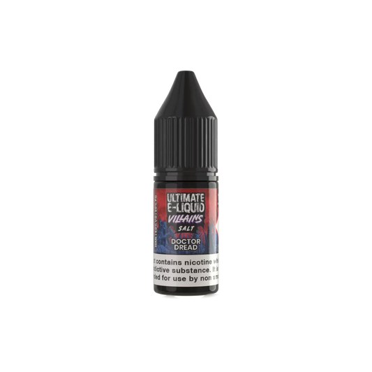 Villains Doctor Dread Nic Salt E-liquid by Ultimate Juice - Shop Vapour