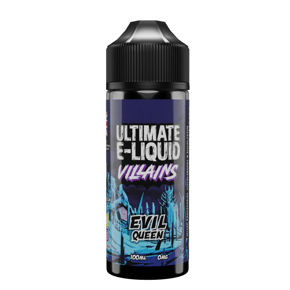 Villains Evil Queen 100ml Shortfill E-liquid by Ultimate Juice - Shop Vapour