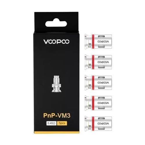 VooPoo Vinci PnP-VM3 0.45 Ohm Mesh Coils - Shop Vapour