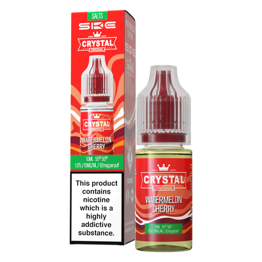 Watermelon Cherry Nic Salt E-Liquid by SKE Crystal Original - Shop Vapour