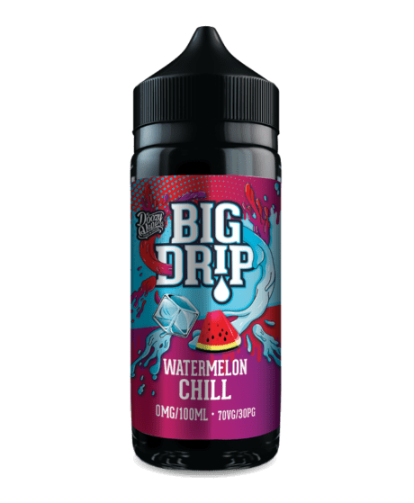 Watermelon Chill 100ml Shortfill E-Liquid by Big Drip - Shop Vapour