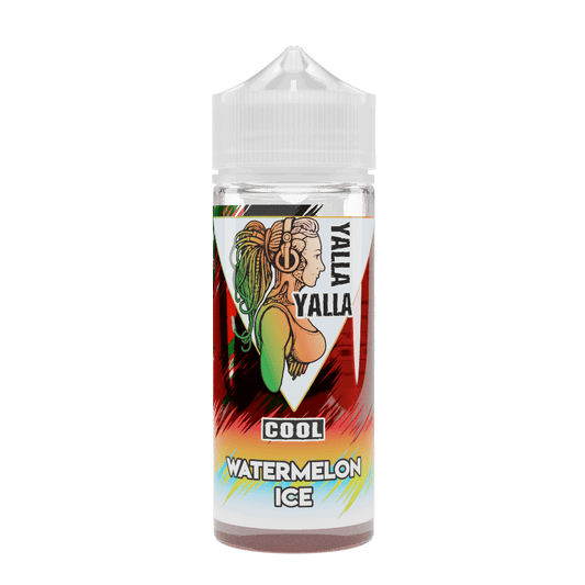 Watermelon Ice Shortfill E-Liquid by Yalla Yalla Cool - Shop Vapour