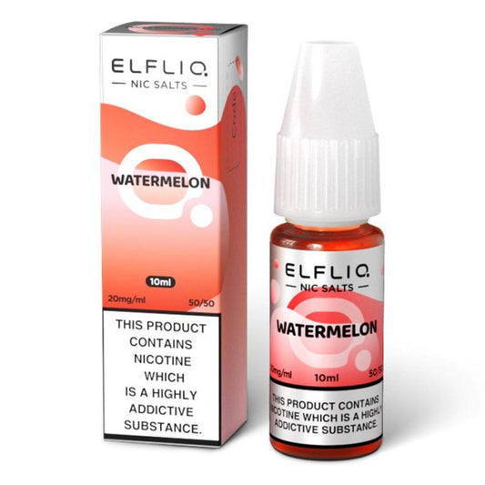 Watermelon Nic Salt E-Liquid by Elf Bar Elfliq - Shop Vapour