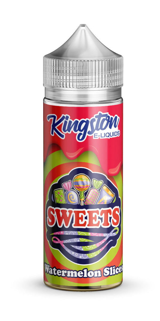 Watermelon Slices 100ml Shortfill E-Liquid by Kingston Sweets - Shop Vapour