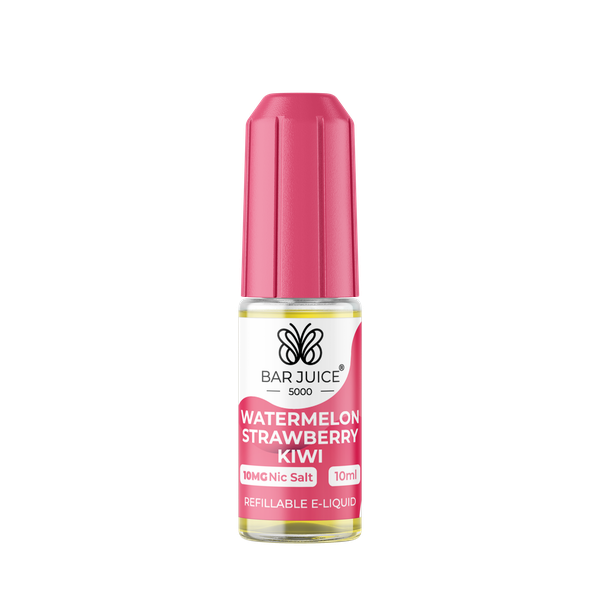 Watermelon Strawberry Kiwi Nic Salt E-Liquid by Bar Juice 5000 - Shop Vapour