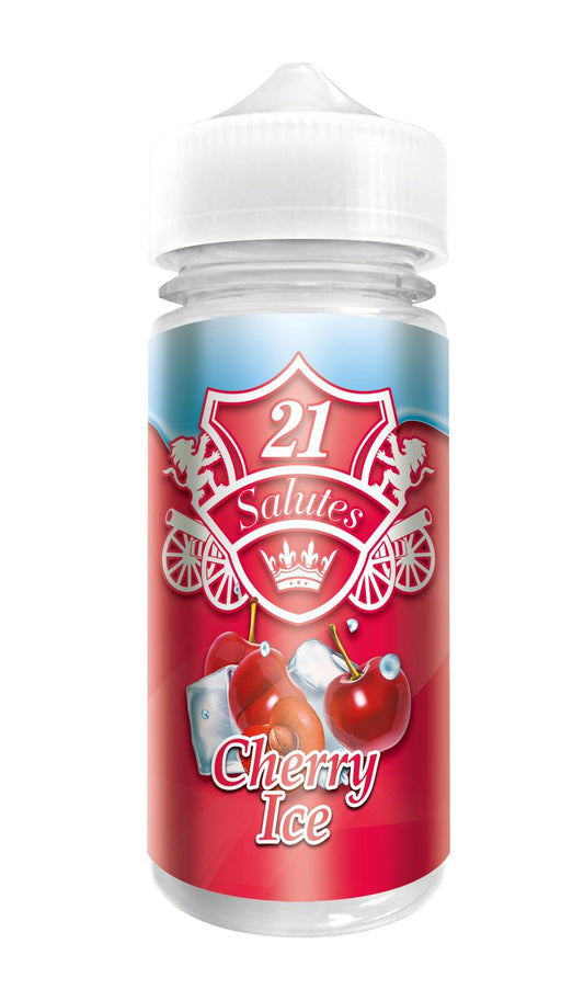 21 Salutes - Cherry Ice 100ml Shortfill E-Liquid