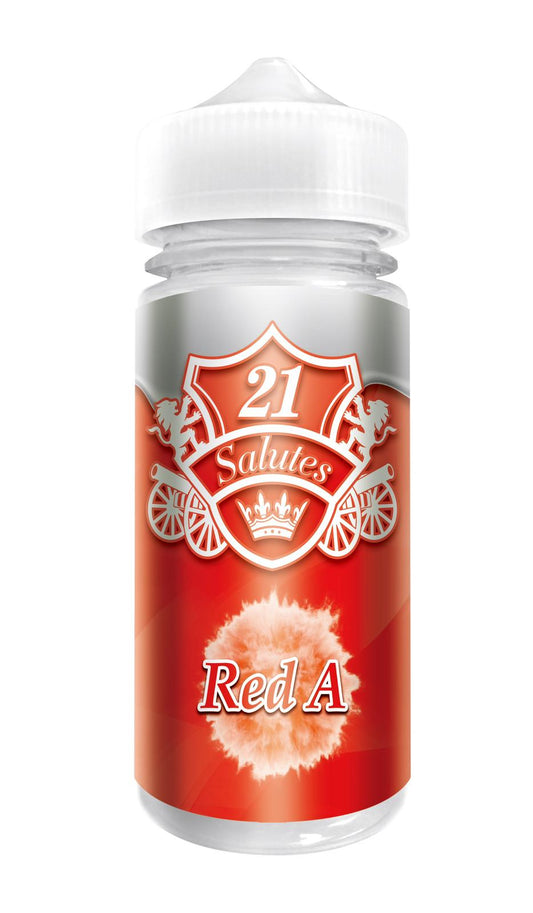 21 Salutes - Red A 100ml Shortfill E-Liquid