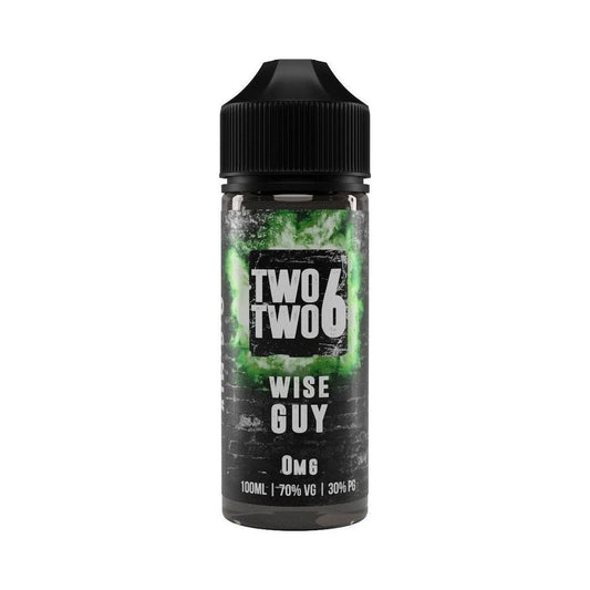 Wise Guy 100ml Shortfill E-Liquid by Two Two 6 - Shop Vapour