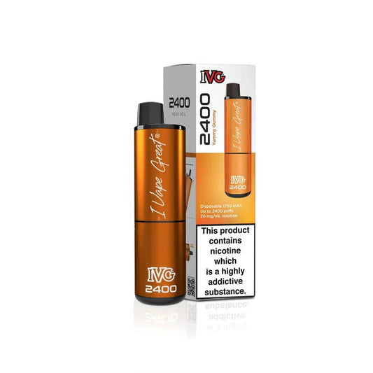 Yummy Gummy IVG 2400 Disposable Vape - Shop Vapour