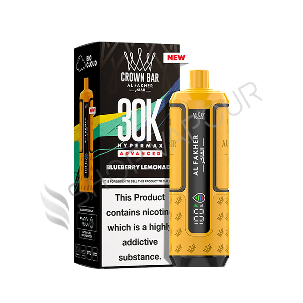 Al Fakher 30K Hypermax Prefilled Pod Kit - Blueberry Lemonade