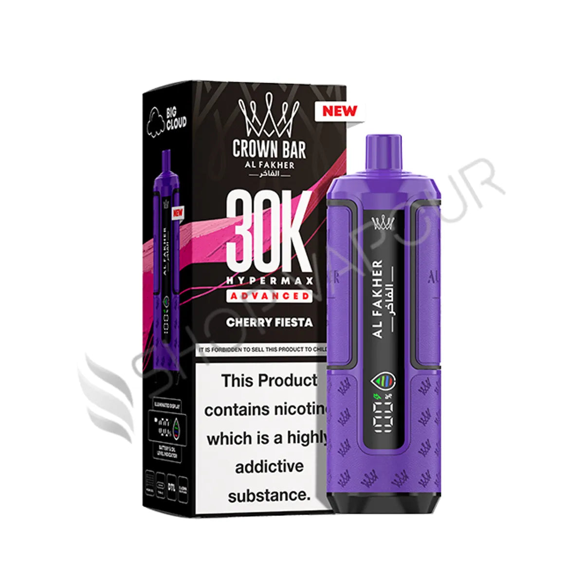 Al Fakher 30K Hypermax Prefilled Pod Kit - Cherry Fiesta