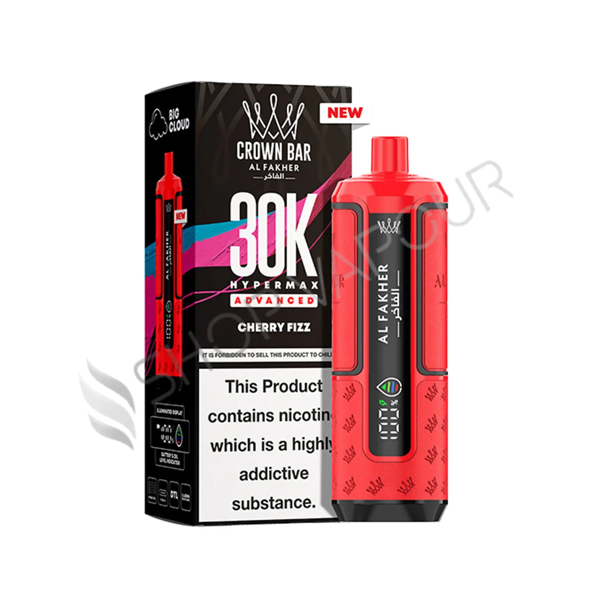 Al Fakher 30K Hypermax Prefilled Pod Kit - Cherry Fizz