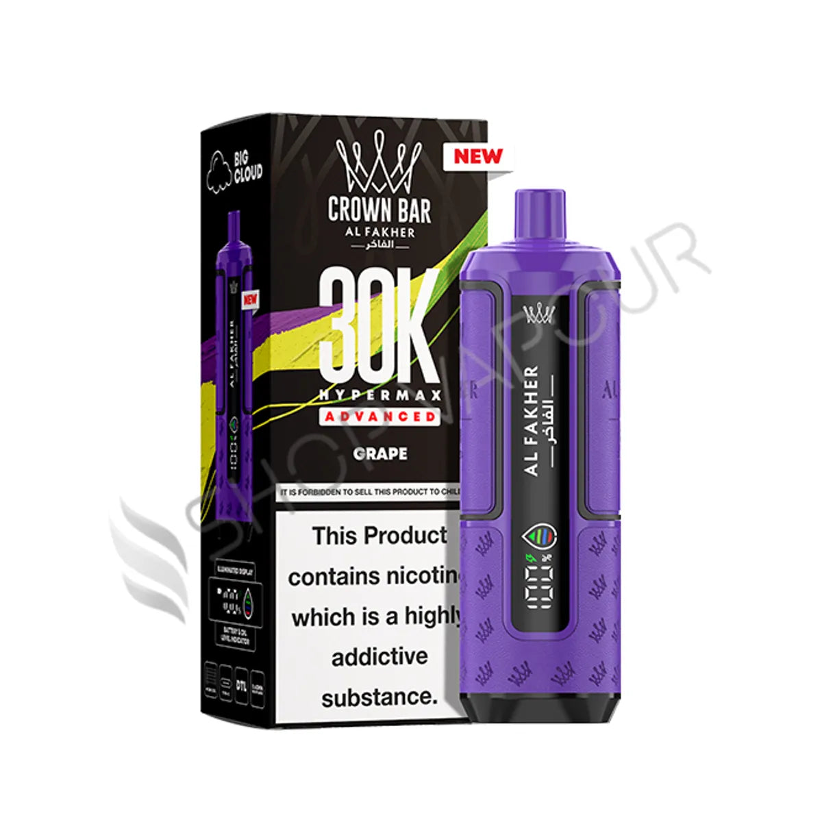 Al Fakher 30K Hypermax Prefilled Pod Kit - Grape