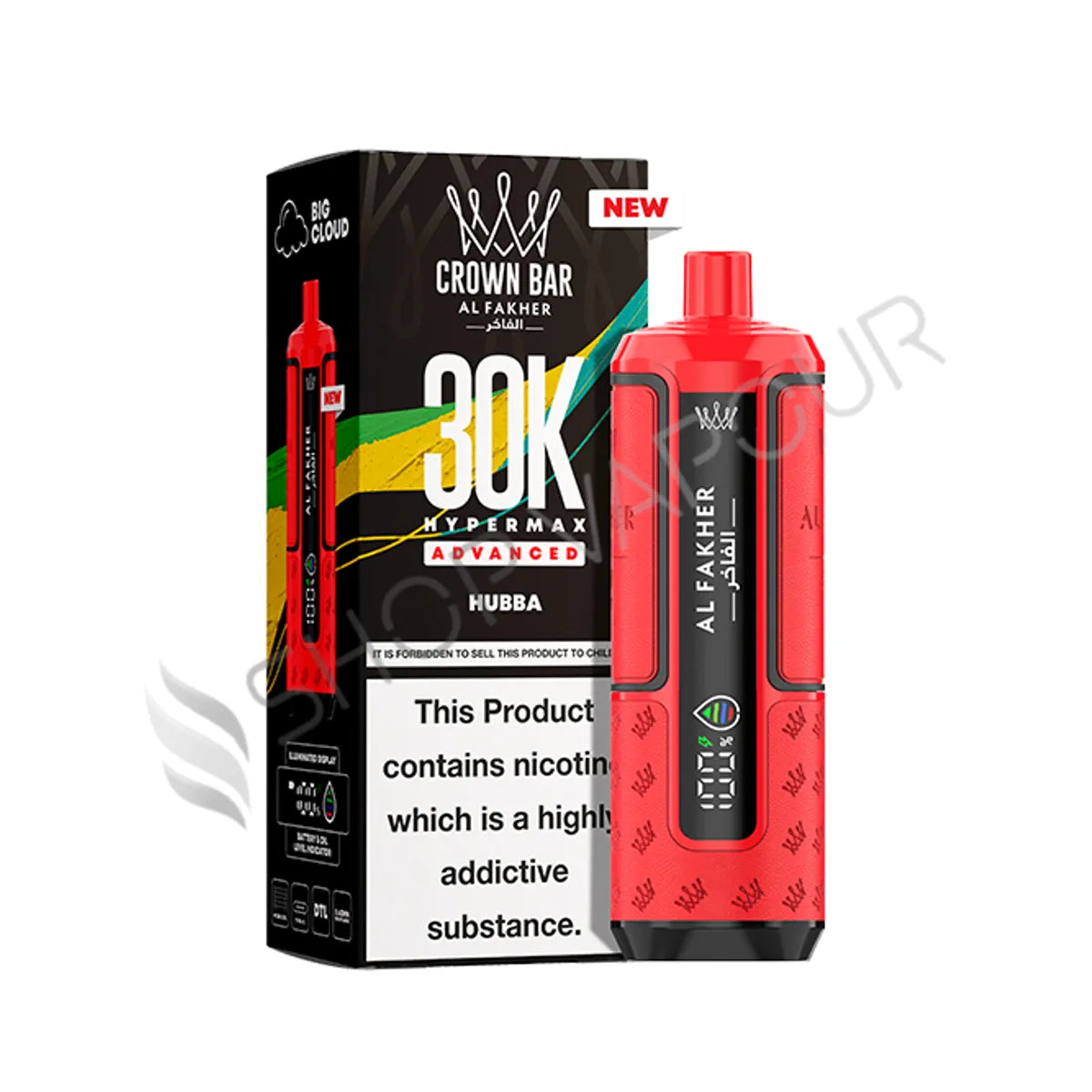 Al Fakher 30K Hypermax Prefilled Pod Kit - Hubba
