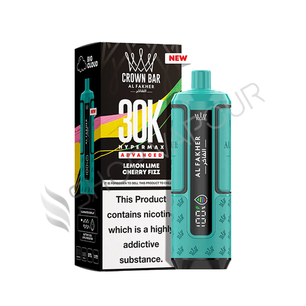 Al Fakher 30K Hypermax Prefilled Pod Kit - Lemon Lime Cherry Fizz