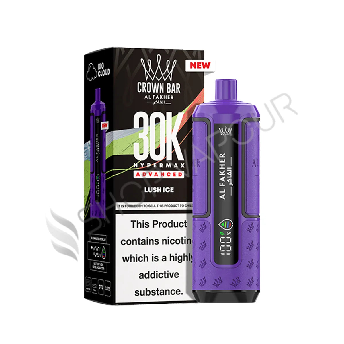 Al Fakher 30K Hypermax Prefilled Pod Kit - Lush Ice
