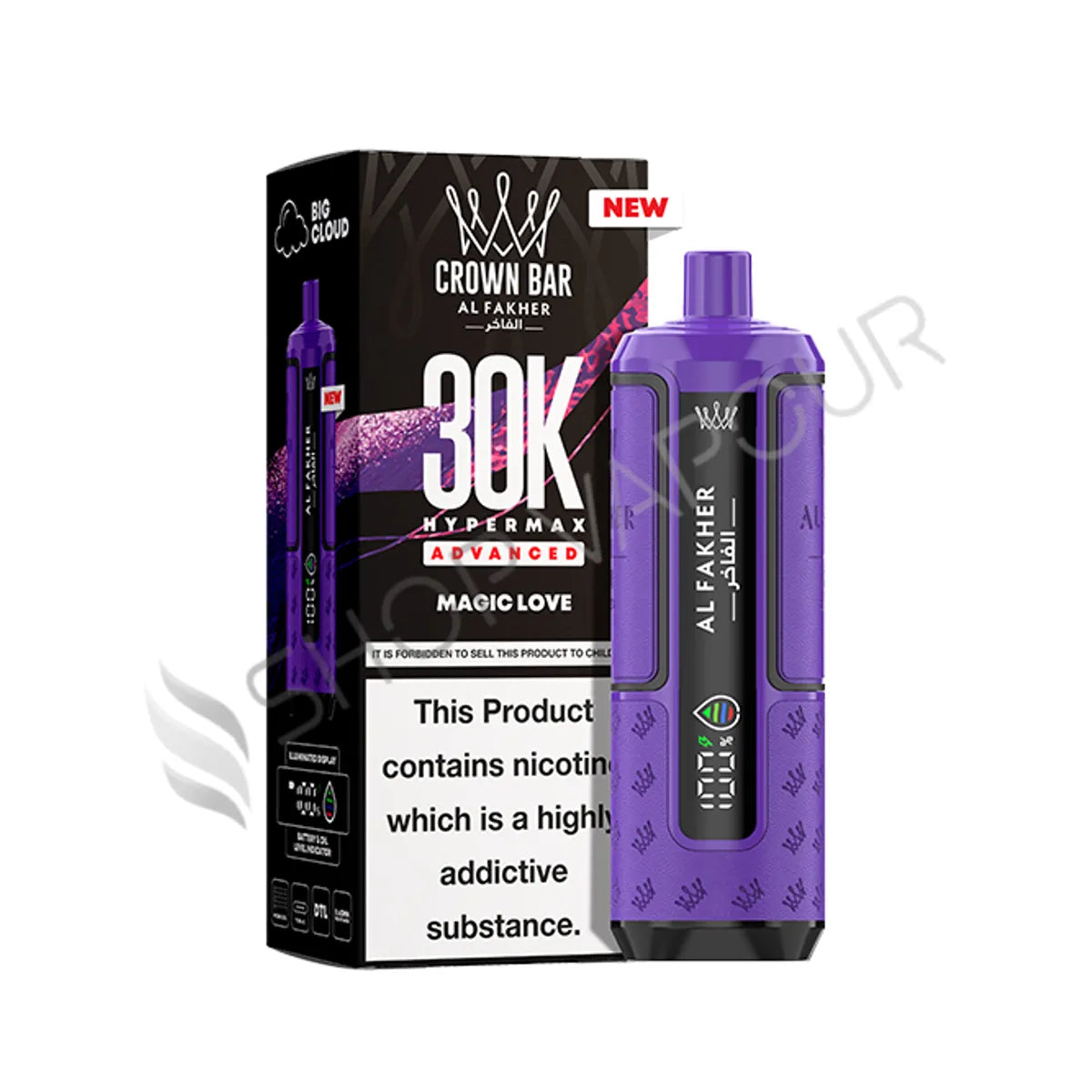 Al Fakher 30K Hypermax Prefilled Pod Kit - Magic Love