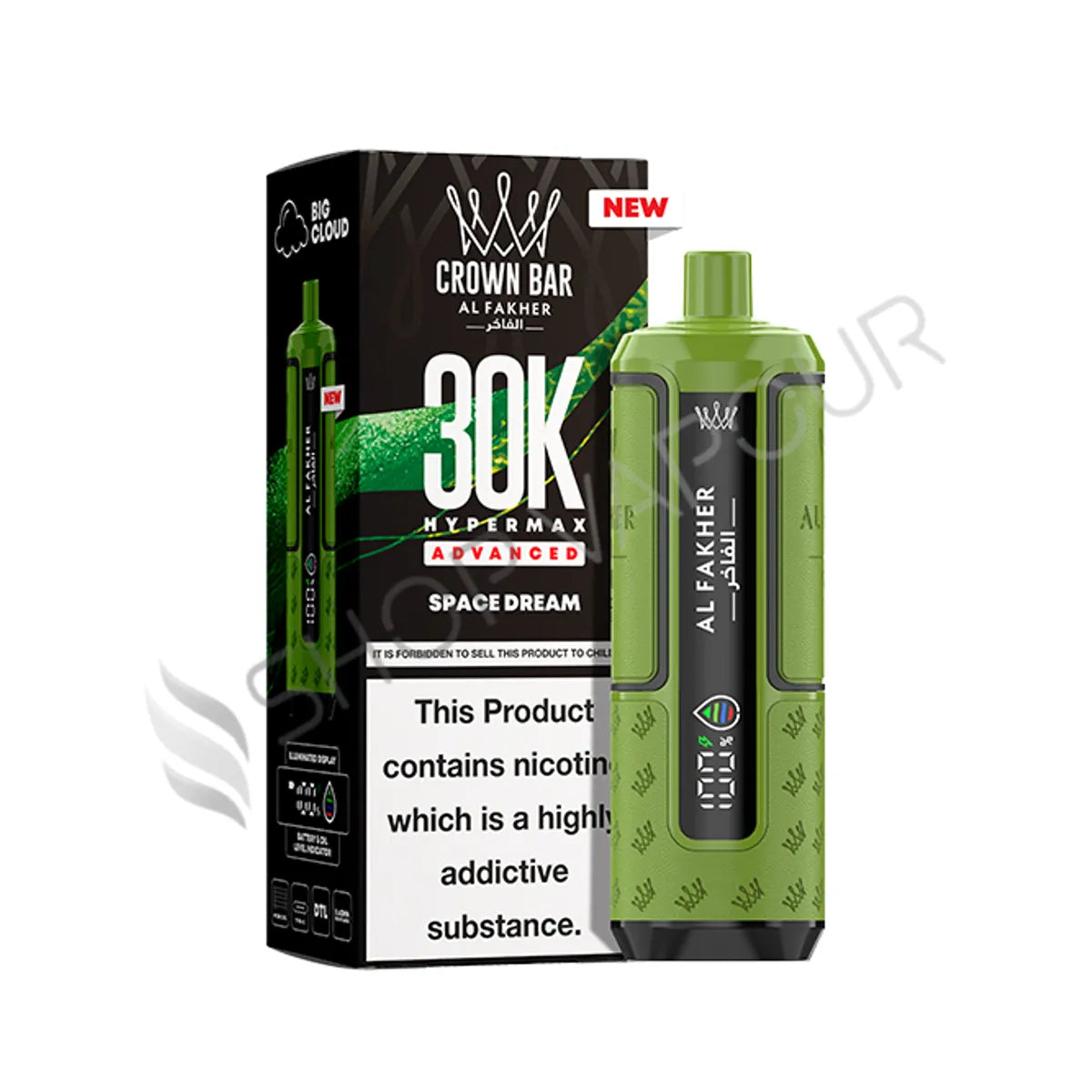 Al Fakher 30K Hypermax Prefilled Pod Kit - Space Dream
