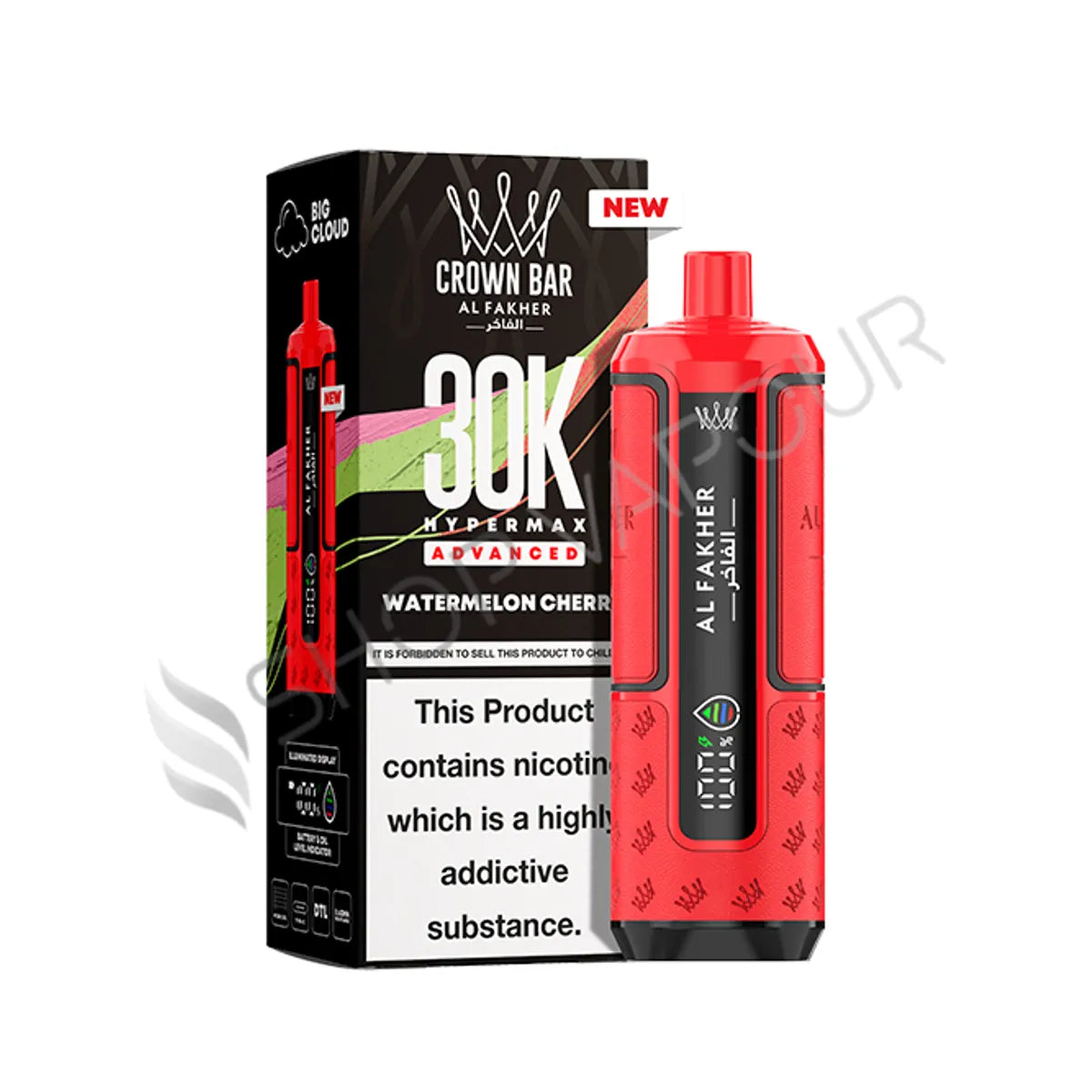 Al Fakher 30K Hypermax Prefilled Pod Kit - Watermelon Cherry