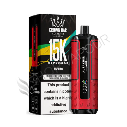 Al Fakher Crown Bar 15k Hyper Max Disposable Vape - Hubba