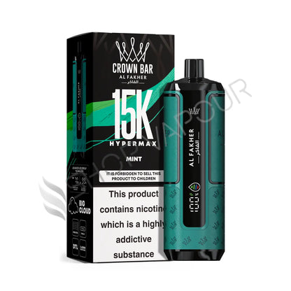 Al Fakher Crown Bar 15k Hyper Max Disposable Vape - Mint