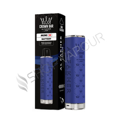 Al Fakher Crown Bar Mini 3K Prefilled Pod Kit - Blue