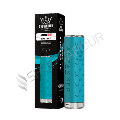 Al Fakher Crown Bar Mini 3K Prefilled Pod Kit - Light Blue