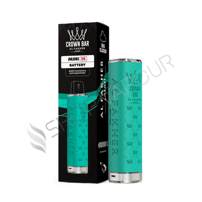 Al Fakher Crown Bar Mini 3K Prefilled Pod Kit - Teal