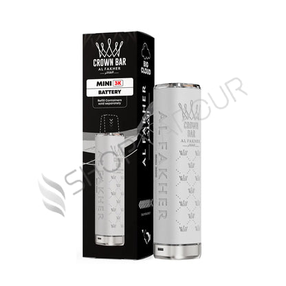 Al Fakher Crown Bar Mini 3K Prefilled Pod Kit - White