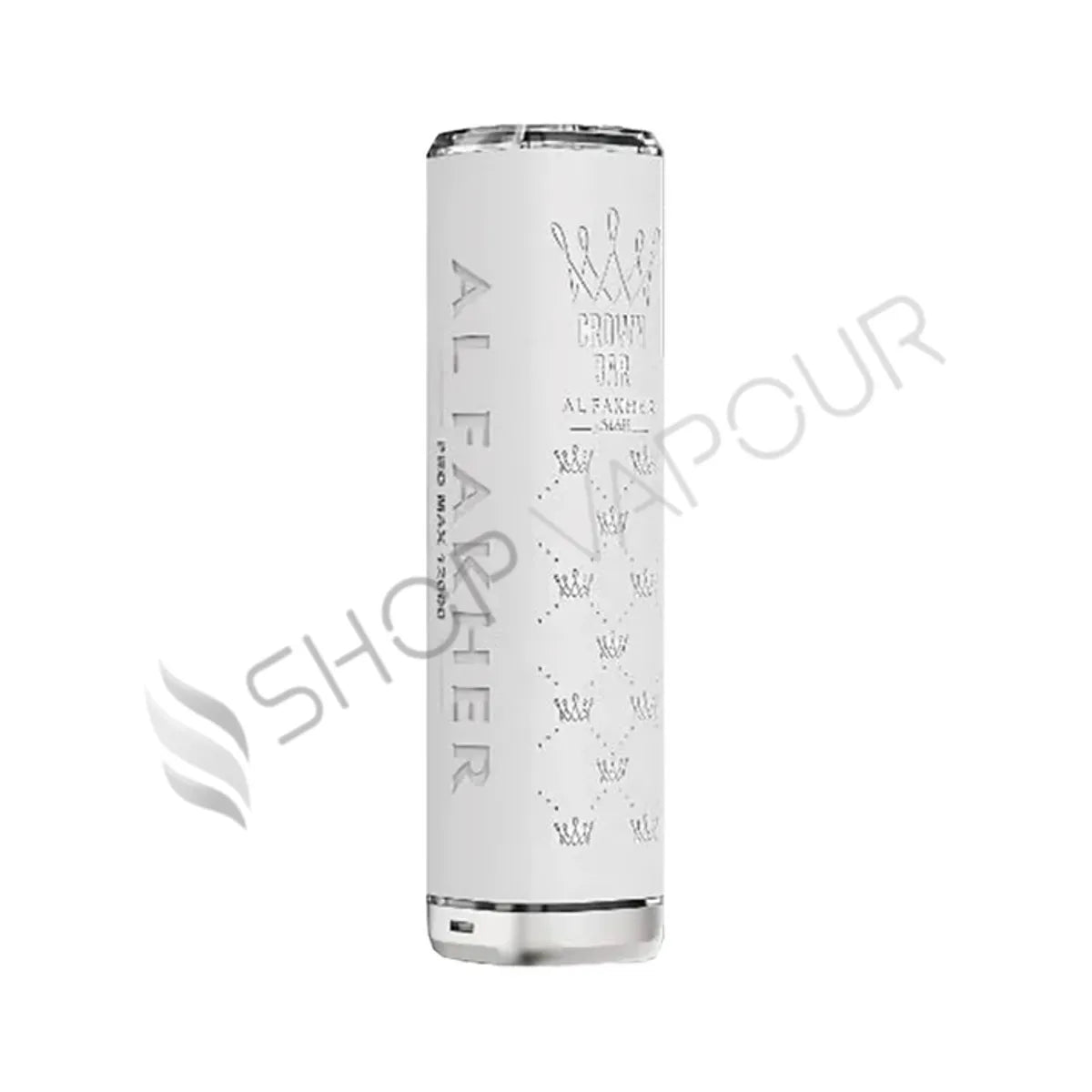 Al Fakher Crown Bar Pro Max 12K Prefilled Pod Kit - White