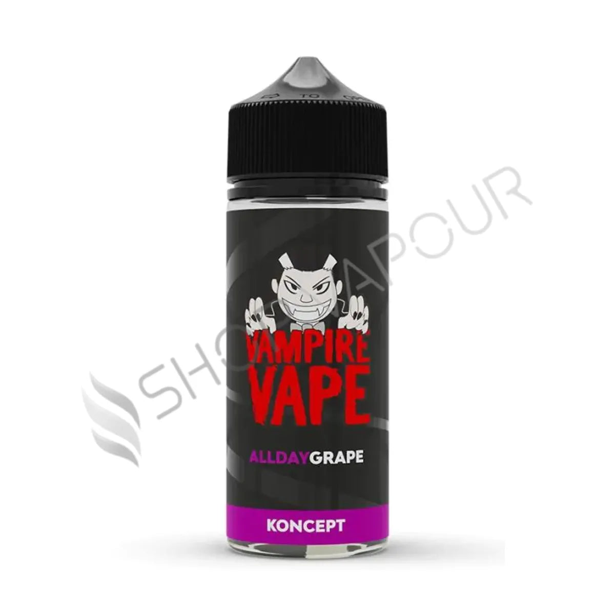 All Day Grape 100ml Shortfill E-Liquid by Vampire Vape Koncept