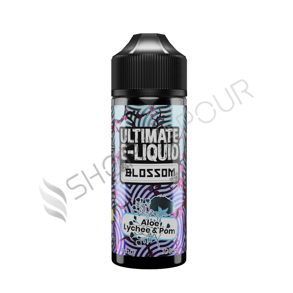 Aloe Lychee & Pom 100ml Shortfill E-liquid by Ultimate Juice Blossom