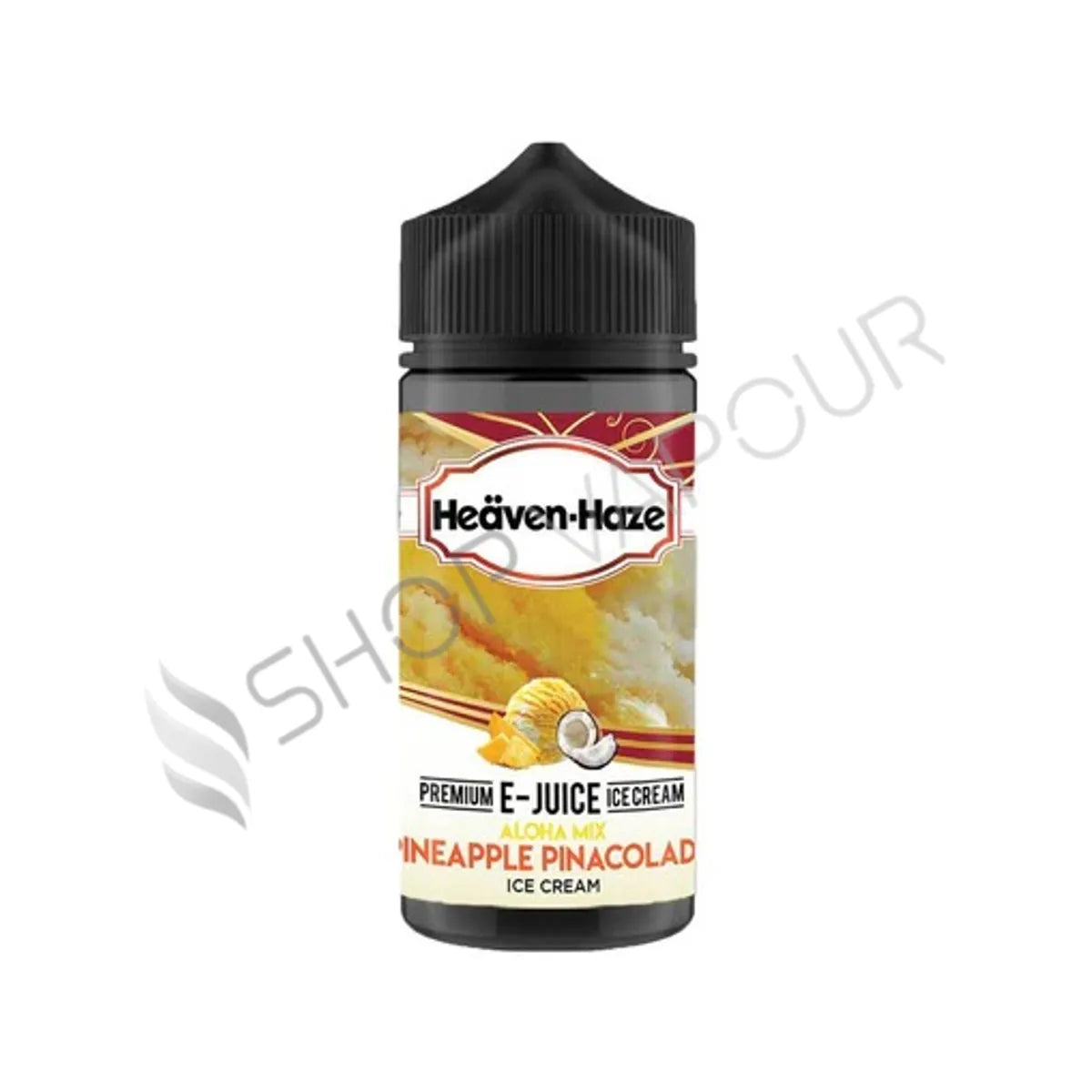 Aloha Mix Pineapple Pinacolada 100ml Shortfill E-Liquid by Heaven Haze